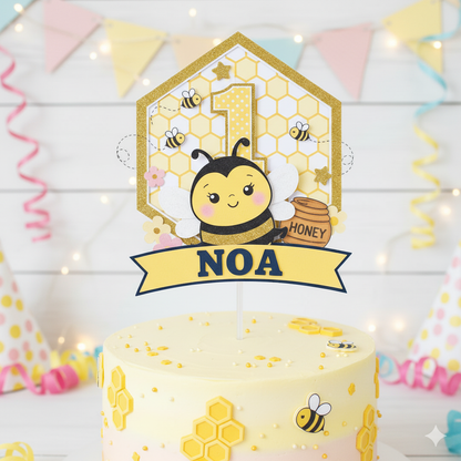 Topper Abejitas Dulces